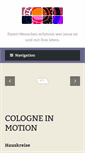 Mobile Screenshot of cologneinmotion.de